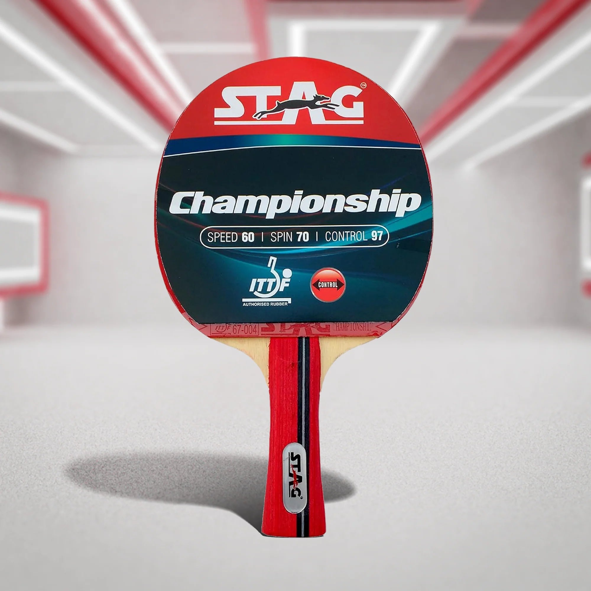 A passionate sports enthusiast shares their experience with Stag Championship Table Tennis Racquets.