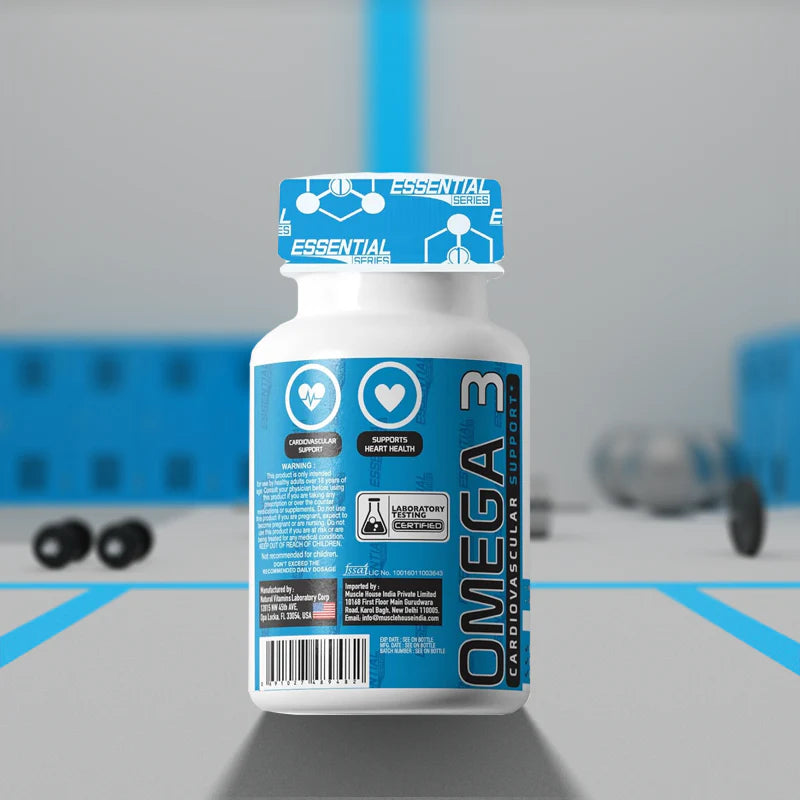 A calming wellness journal entry introducing the Fish Oil Collection.