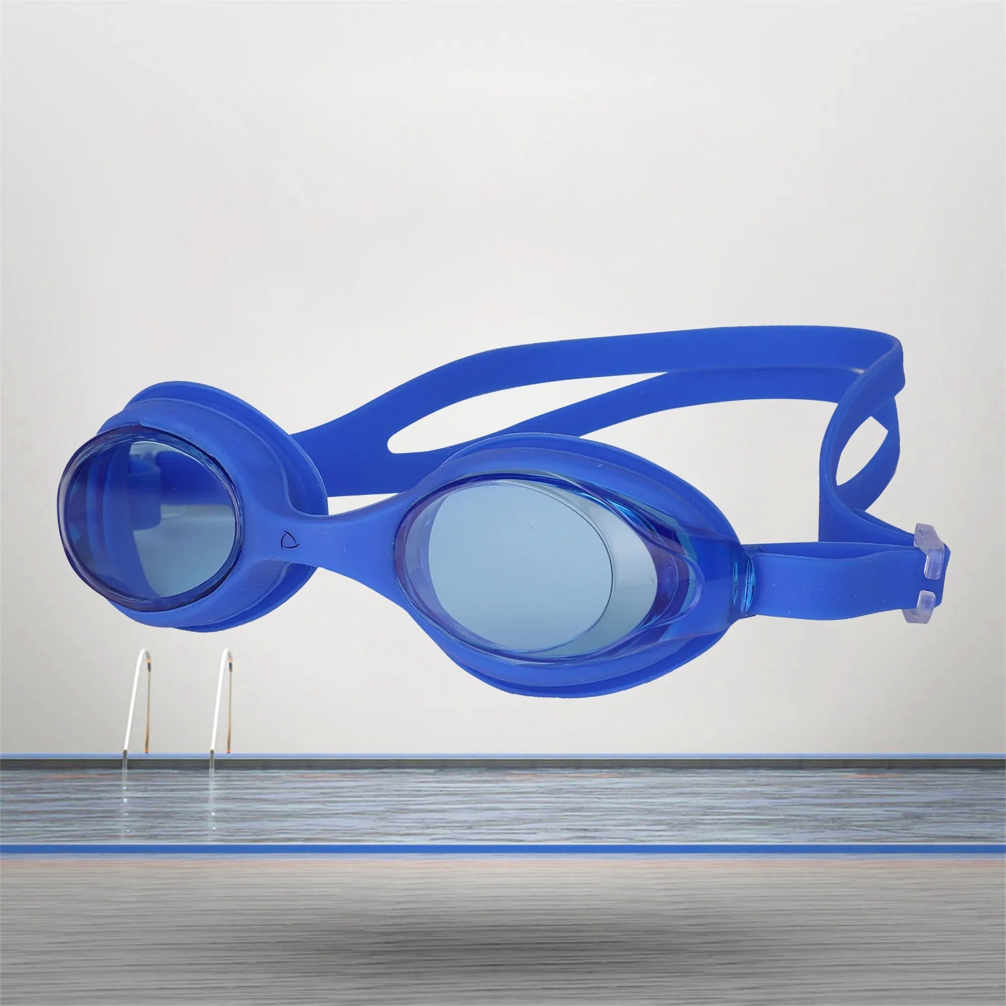 A passionate swimmer enjoying the Airavat Swimster 1002 Swimming Goggles in a pool.