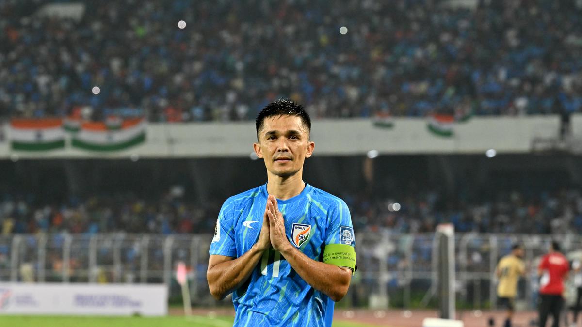 Sunil Chhetri Bids Farewell to International Football in Emotional Farewell Match
