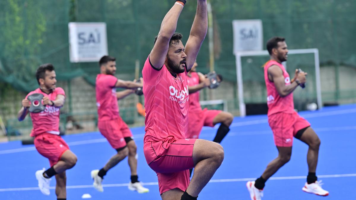 Indian Hockey Team Embarks on Rigorous Training for Paris Olympics