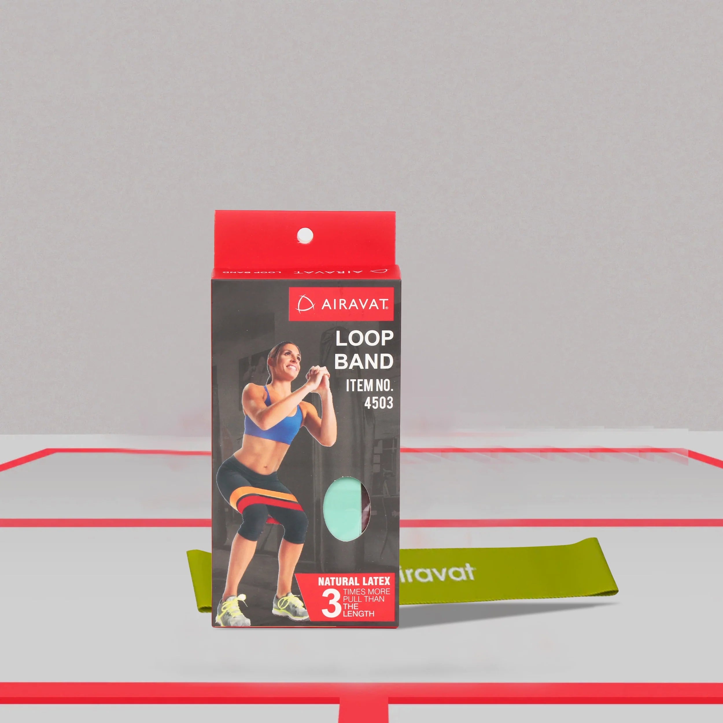 A calming wellness journal entry on using the AIRAVAT LOOP BAND 4503 for recovery and self-care.