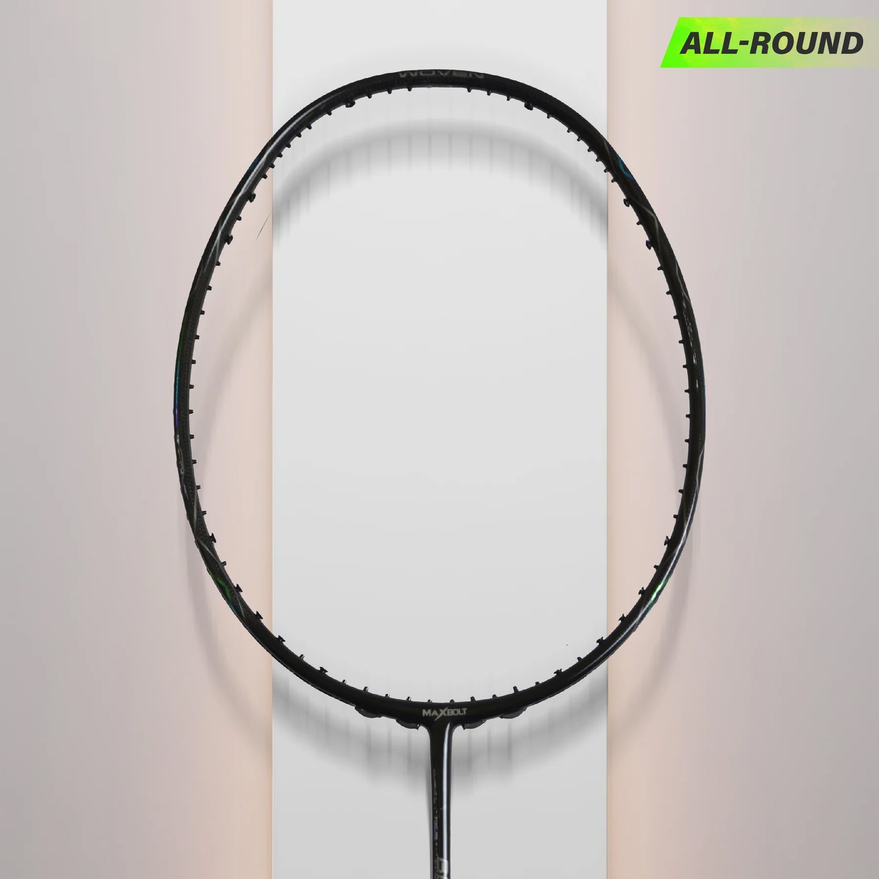 Maxbolt Black Woven Limited Badminton Racket technical breakdown