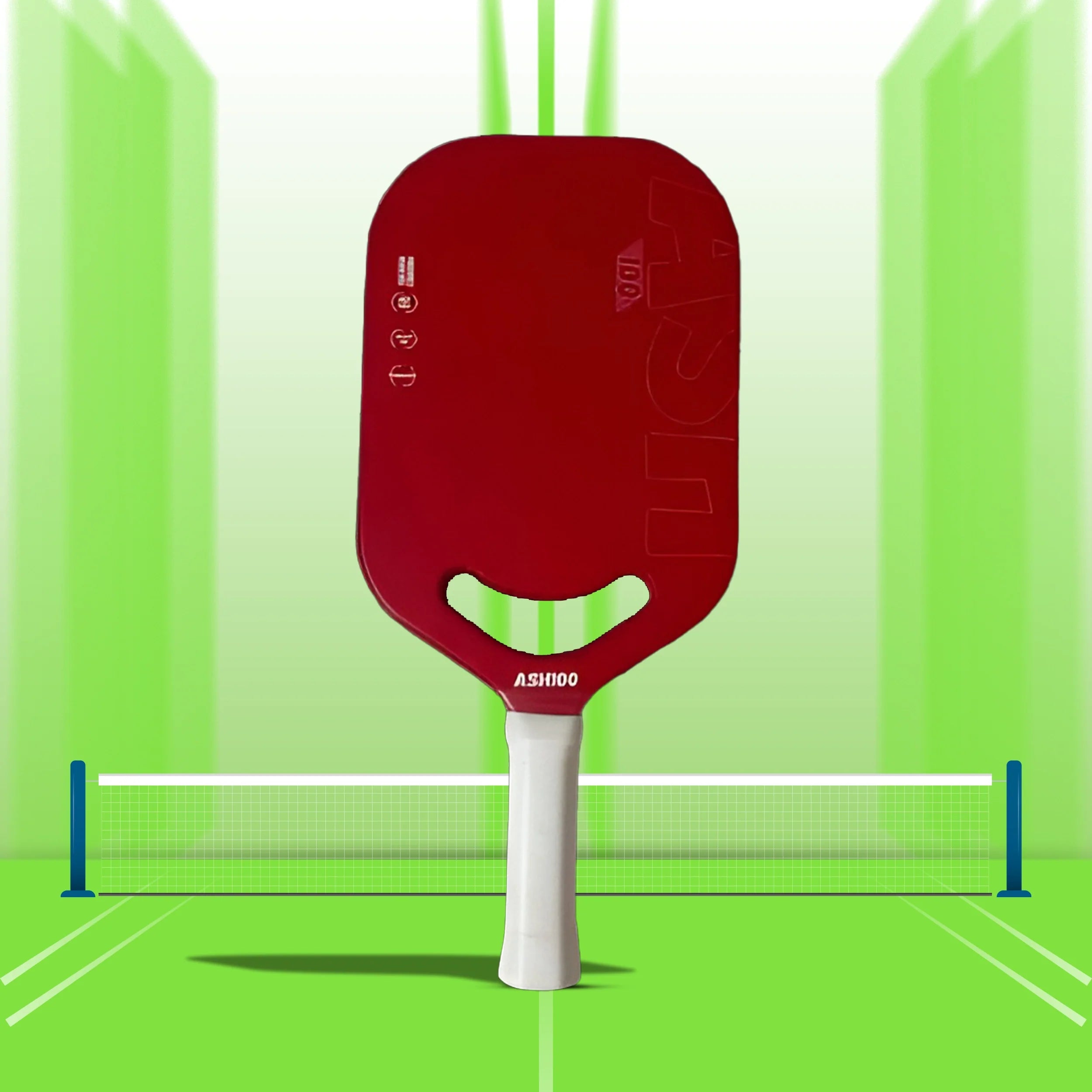 A casual athlete enjoying a game of pickleball with the Ash 100 Pickleball Range.