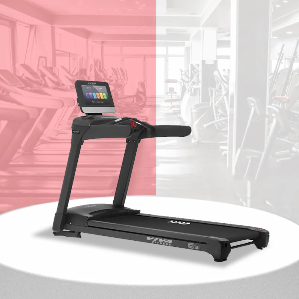 Viva Q3i Commercial Treadmill - Premium fitness machine for commercial use.
