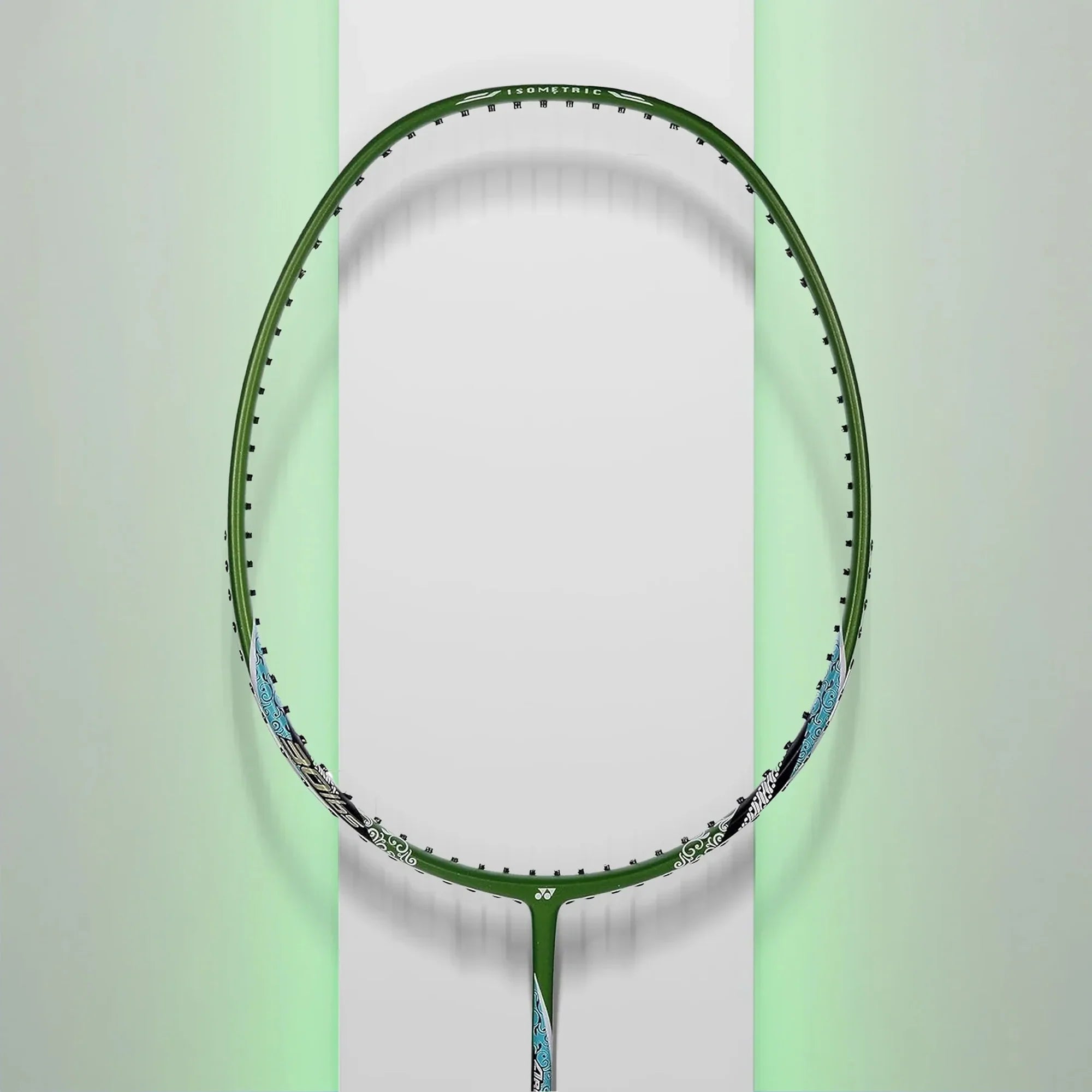 Yonex Arcsaber 73 Light Badminton Racket in Leaf Green on clean background