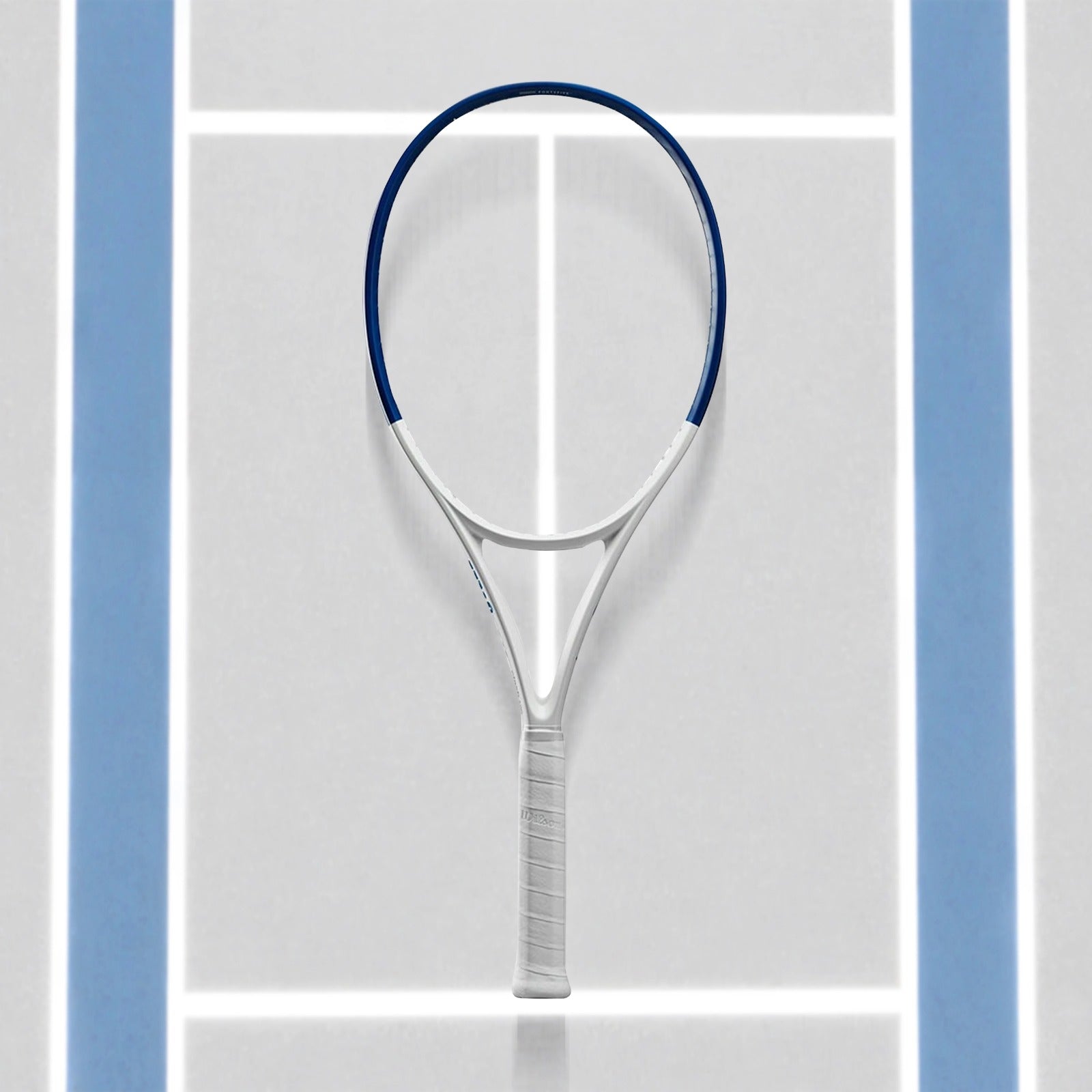 Wilson Clash 100 V2.0 Tennis Racquet, showcasing its sleek and innovative design against a clean background.