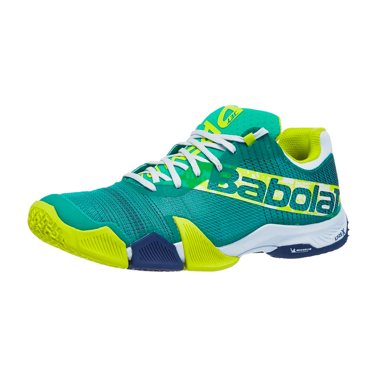 A stylish pair of padel shoes suitable for all skill levels.