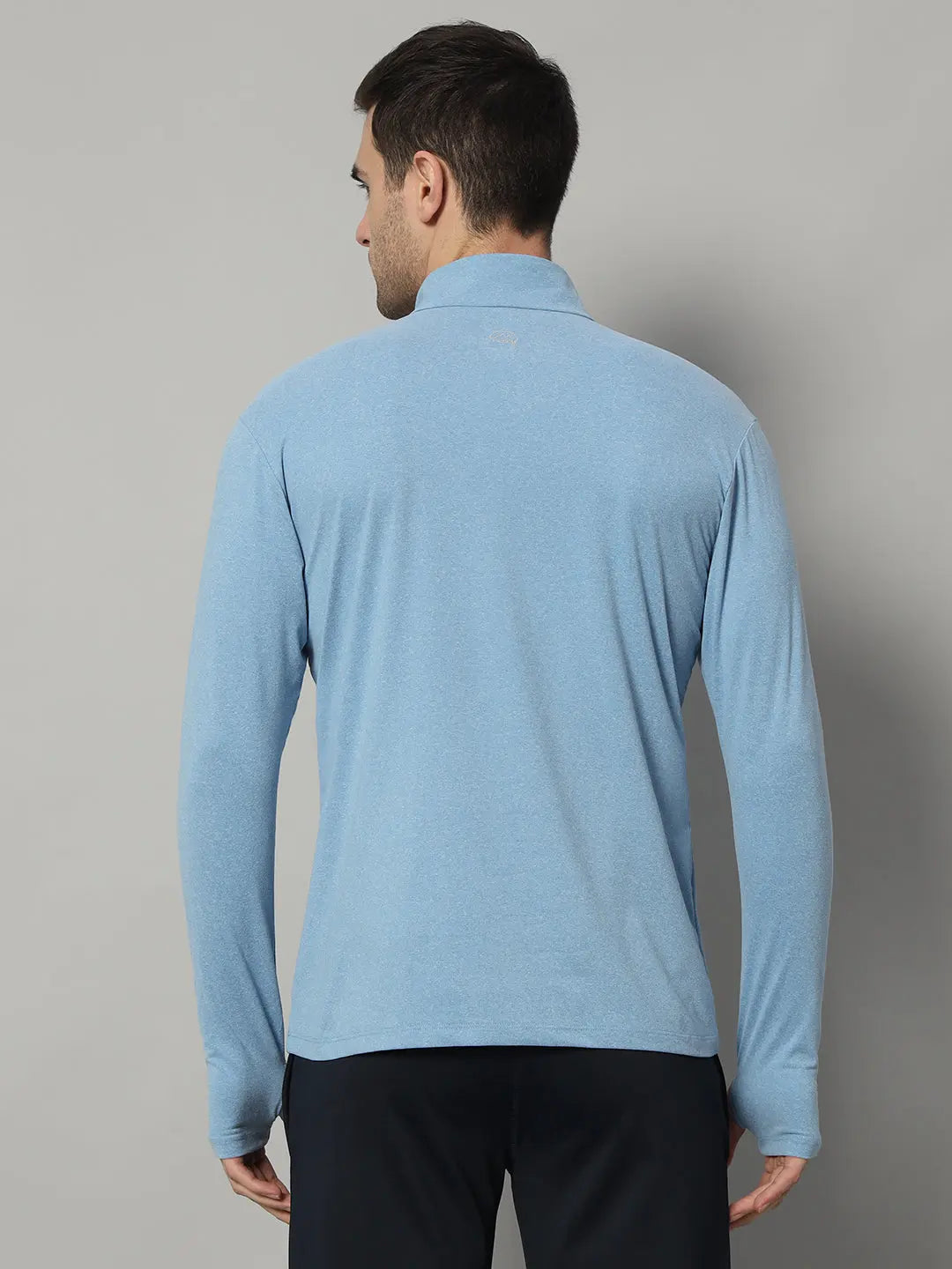 Men's Nomadic Full Sleeves T Shirt - Lichen Blue Reccy