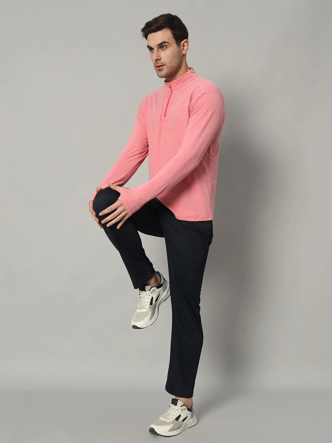 Men's Nomadic Full Sleeves T Shirt - Bubblegum Reccy