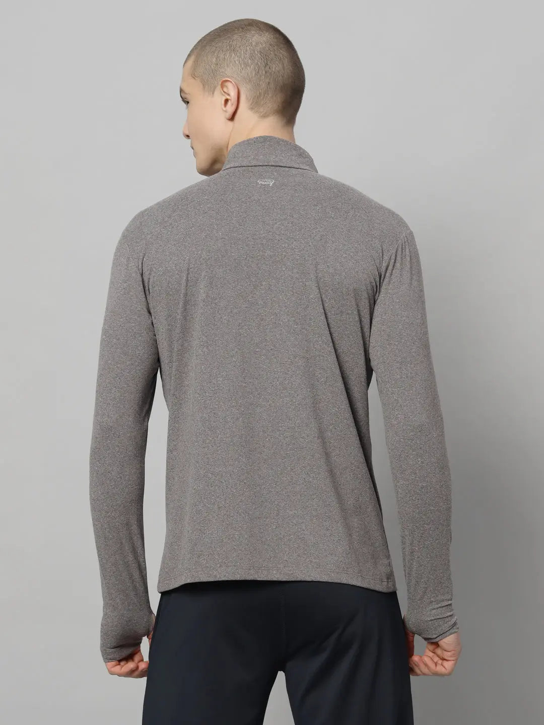 Men's Nomadic Full Sleeves T Shirt - Pebble Reccy