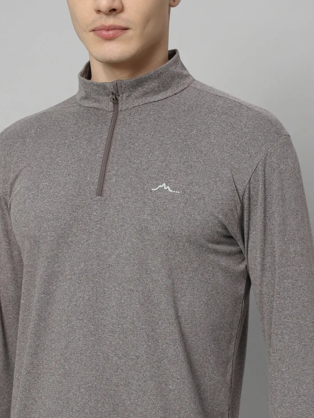Men's Nomadic Full Sleeves T Shirt - Pebble Reccy