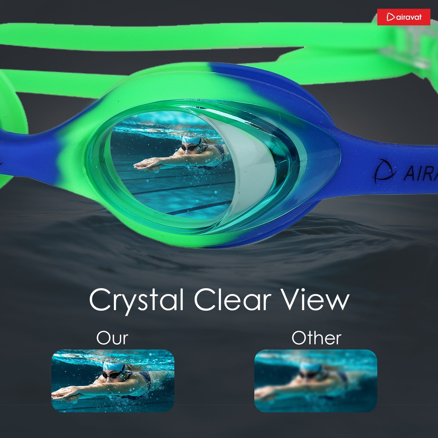 Airavat Doris 1001 Junior Swimming Goggles