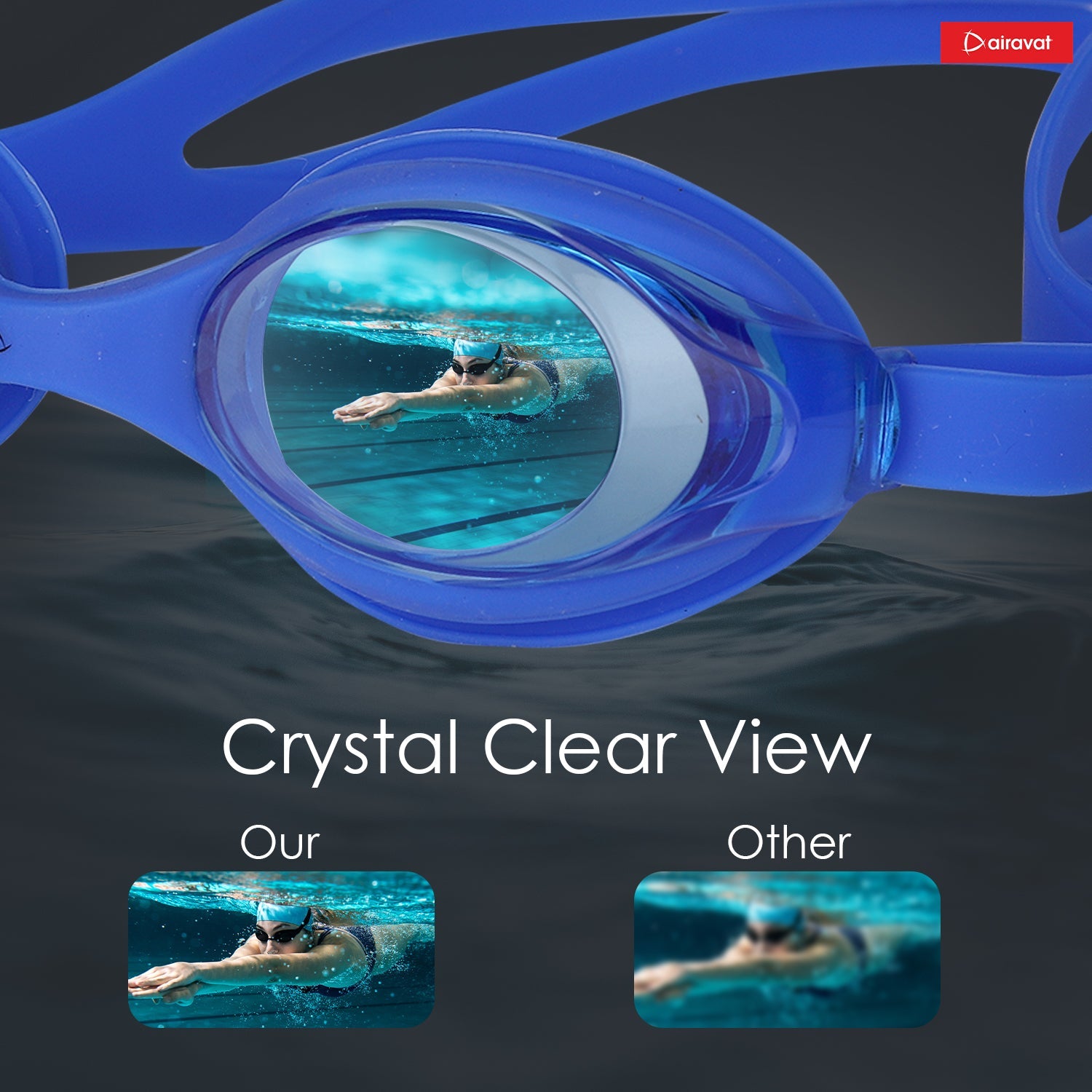 Airavat Swimster 1002 Swimming Goggles