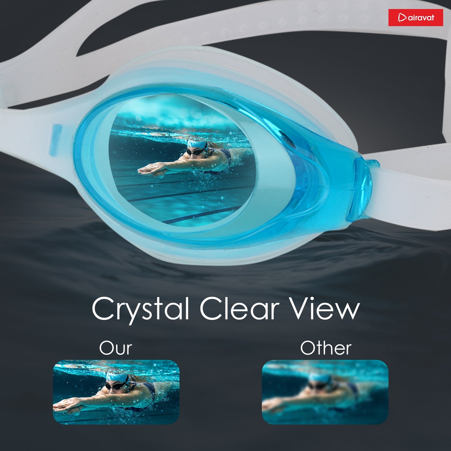 Airavat Swimster 1002 Swimming Goggles