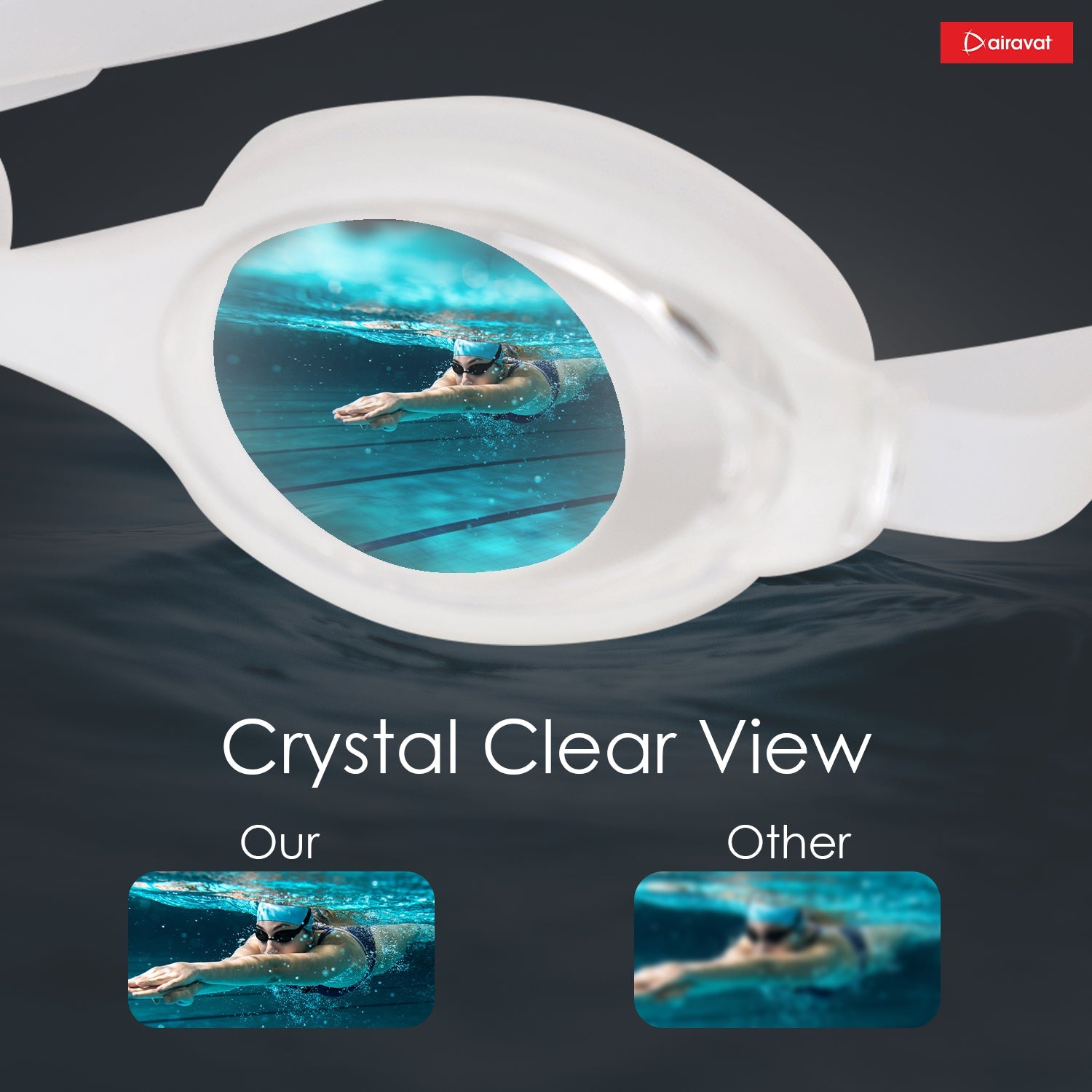 Airavat Swimster 1002 Swimming Goggles