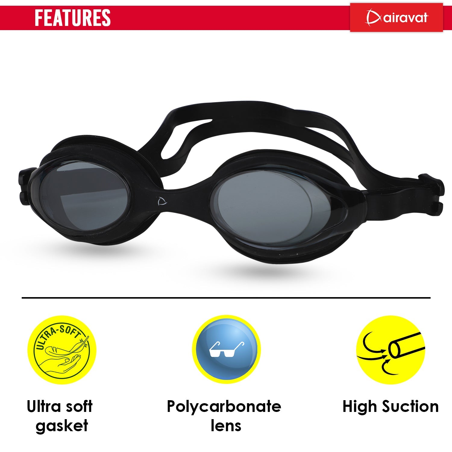 Airavat Swimster 1002 Swimming Goggles