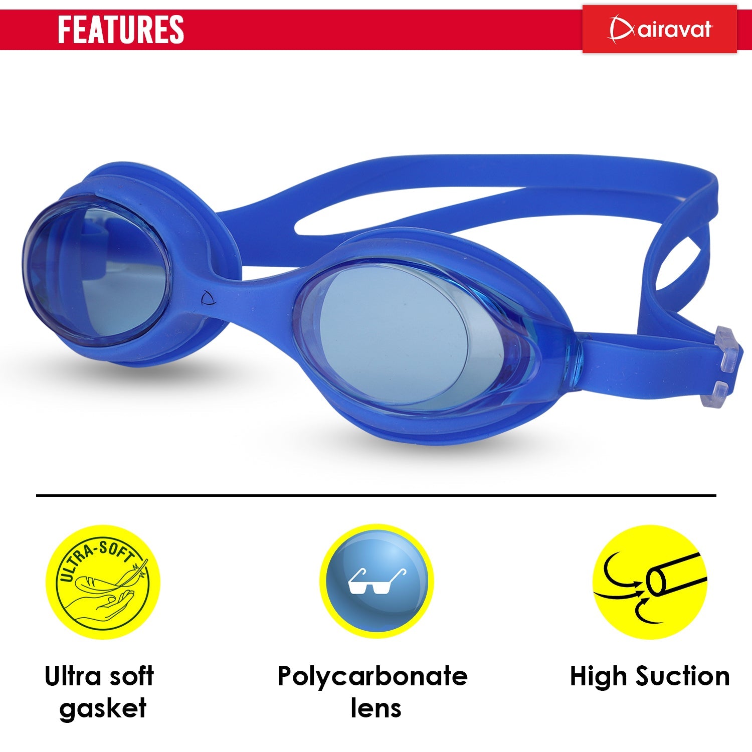 Airavat Swimster 1002 Swimming Goggles