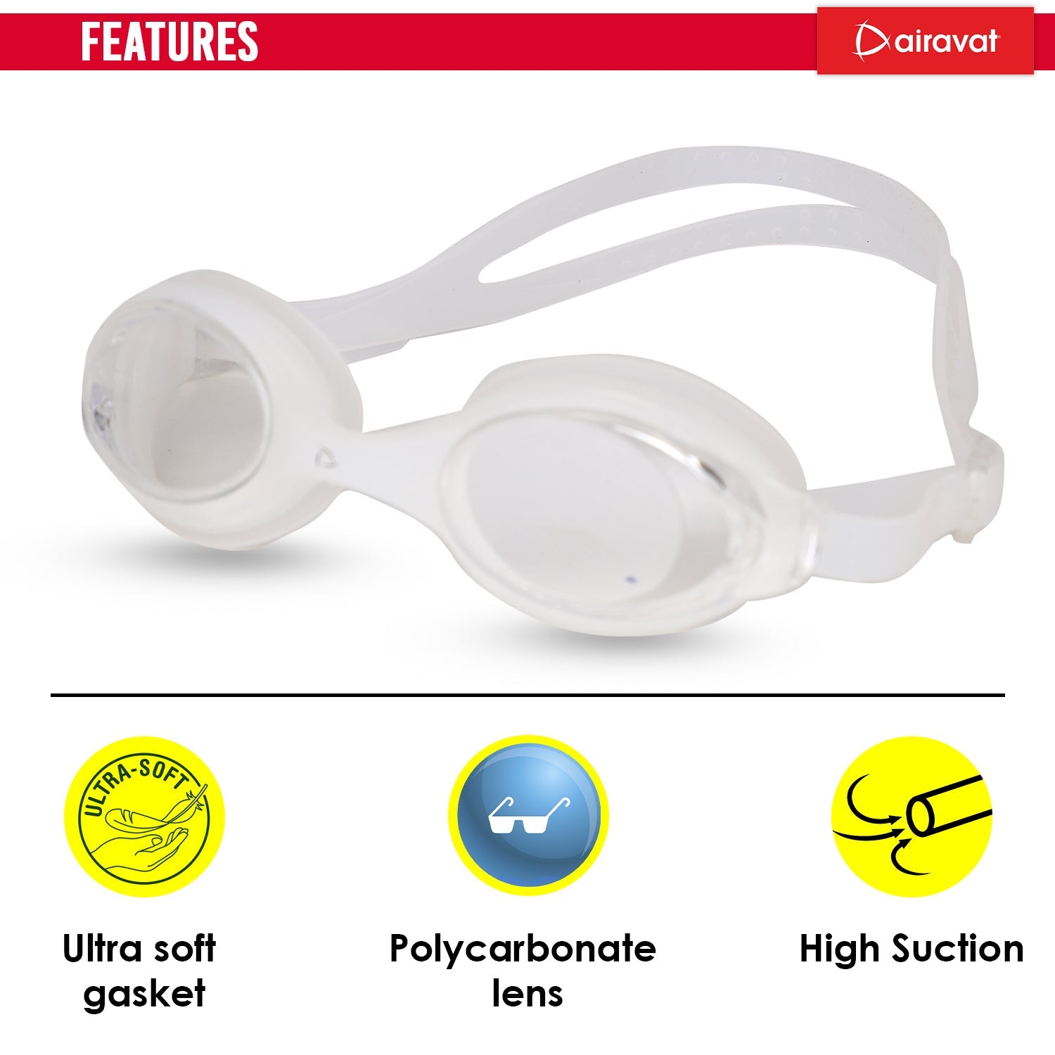 Airavat Swimster 1002 Swimming Goggles