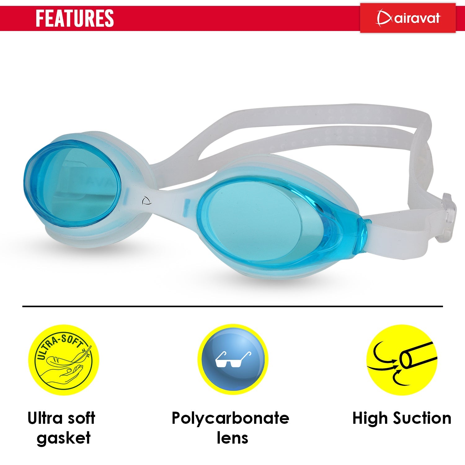 Airavat Swimster 1002 Swimming Goggles