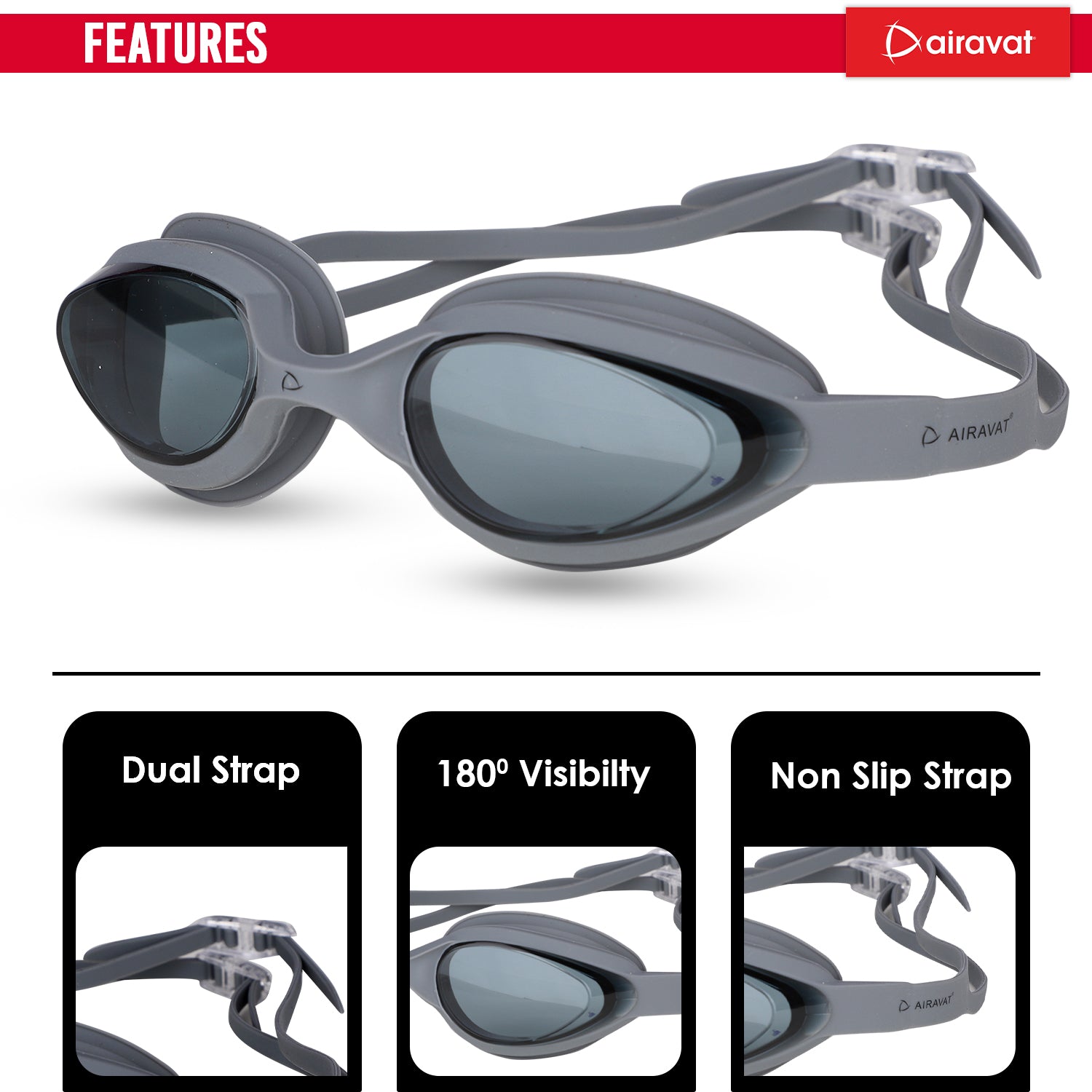 Airavat Frayer 1003 Swimming Goggles