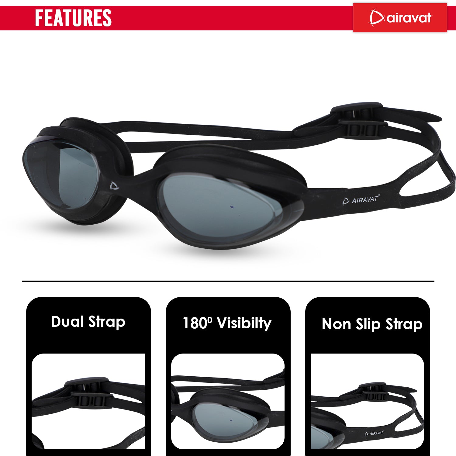 Airavat Frayer 1003 Swimming Goggles
