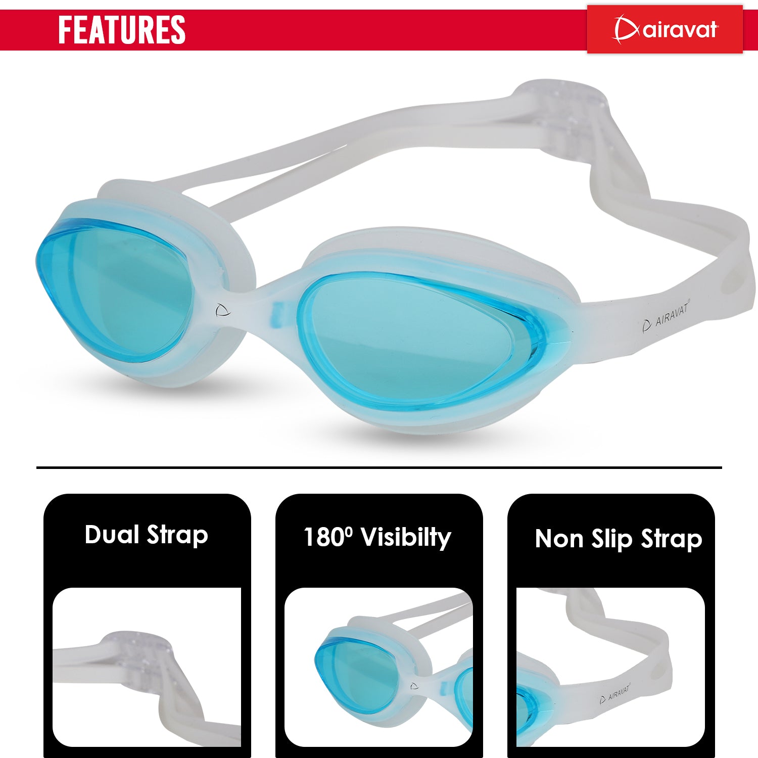 Airavat Frayer 1003 Swimming Goggles