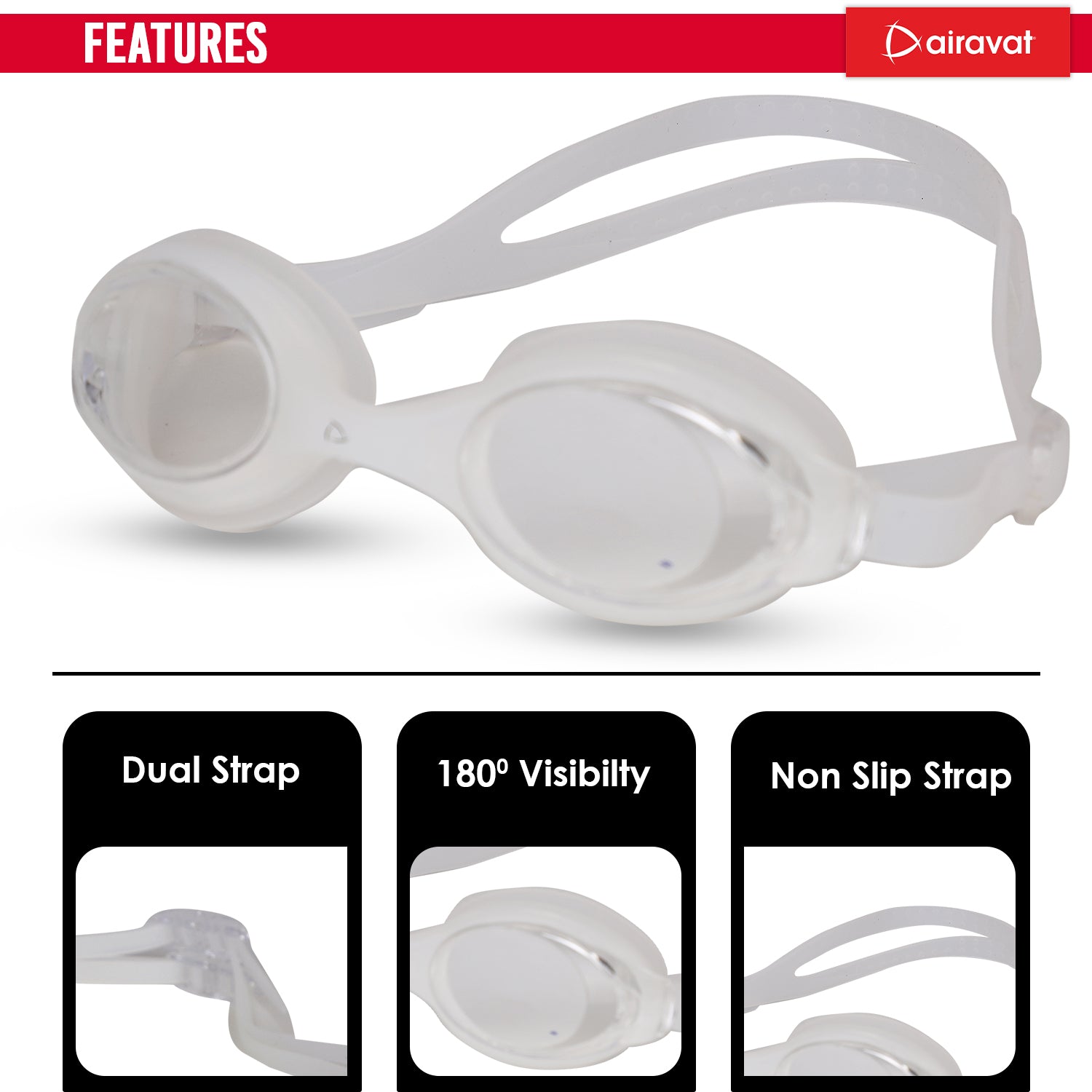 Airavat Frayer 1003 Swimming Goggles