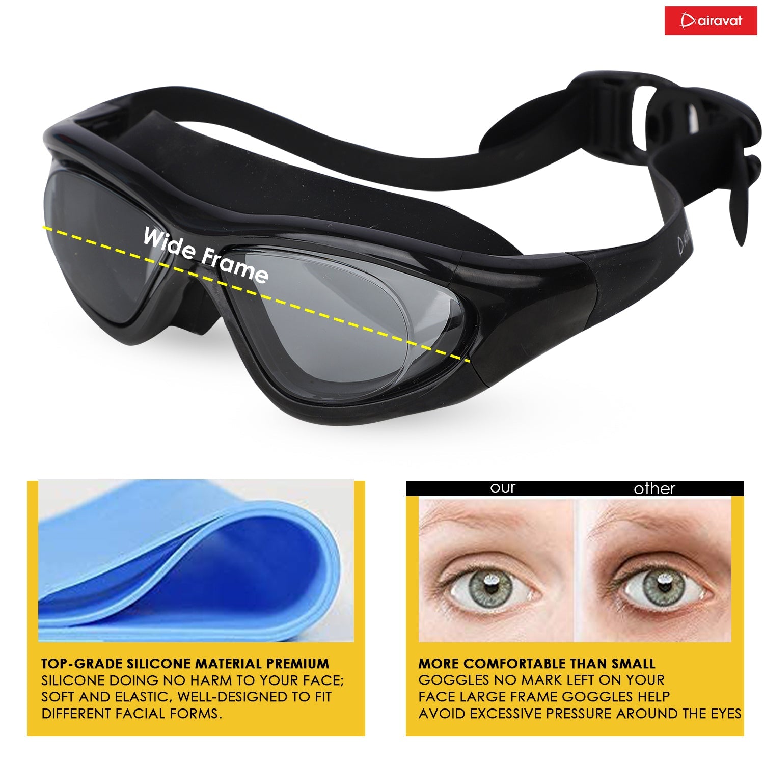 Airavat Lotan 1005 Swimming Goggles