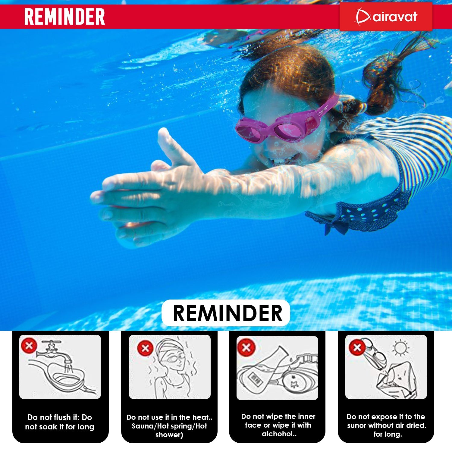 Airavat Lotan 1005 Swimming Goggles
