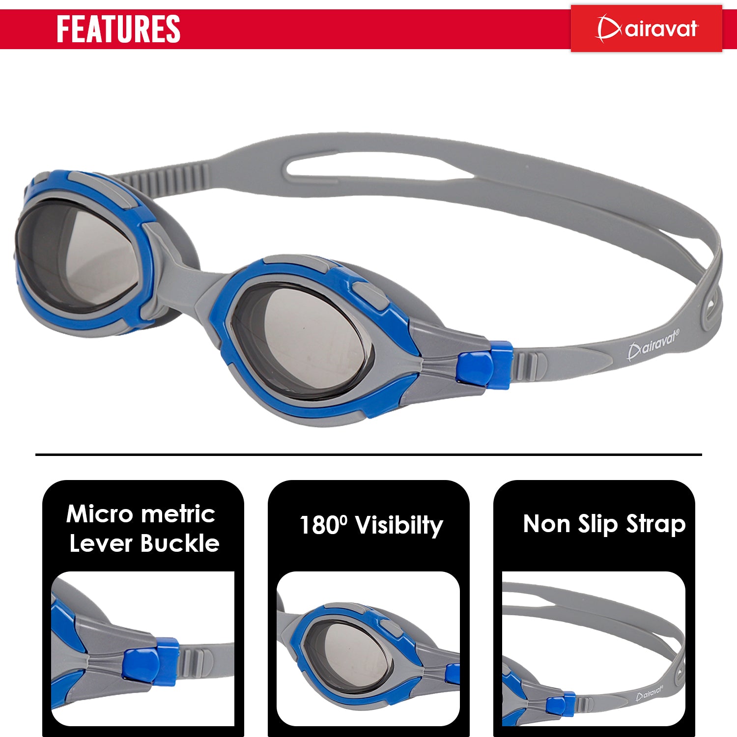 Airavat Delphin 1006 Swimming Goggles