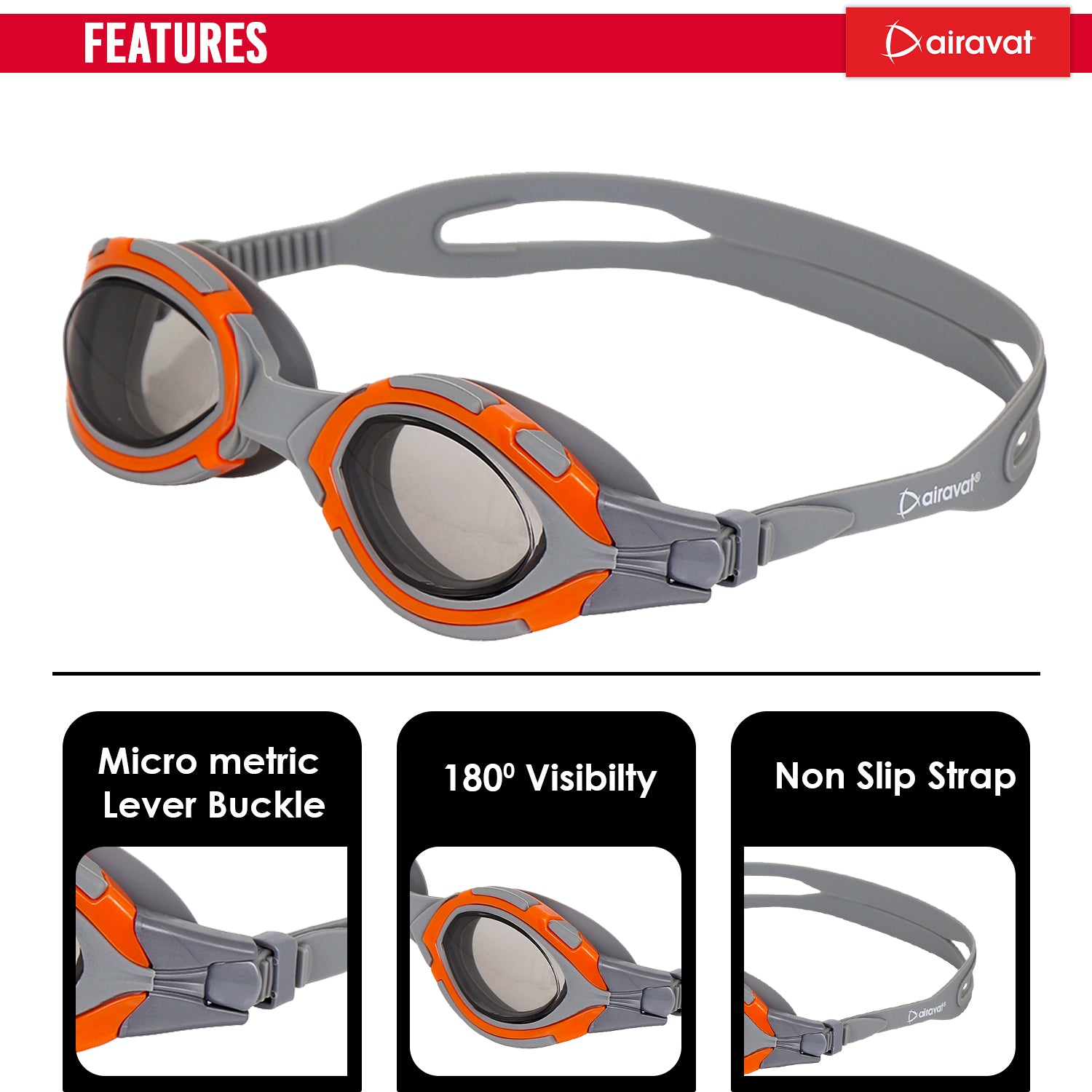 Airavat Delphin 1006 Swimming Goggles