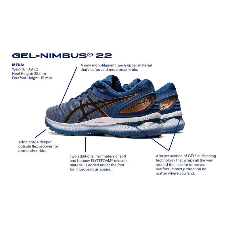 ASICS GEL-NIMBUS® 22 running shoe - 1011A680.023