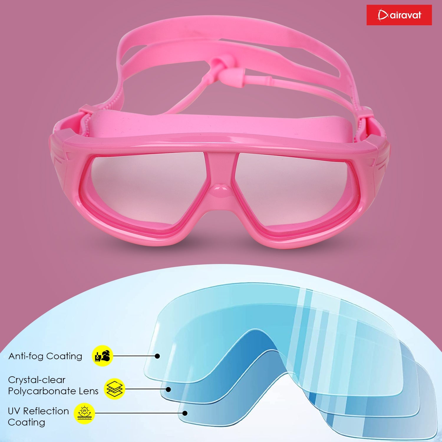 Airavat Otter 1012 Junior Swimming Goggles