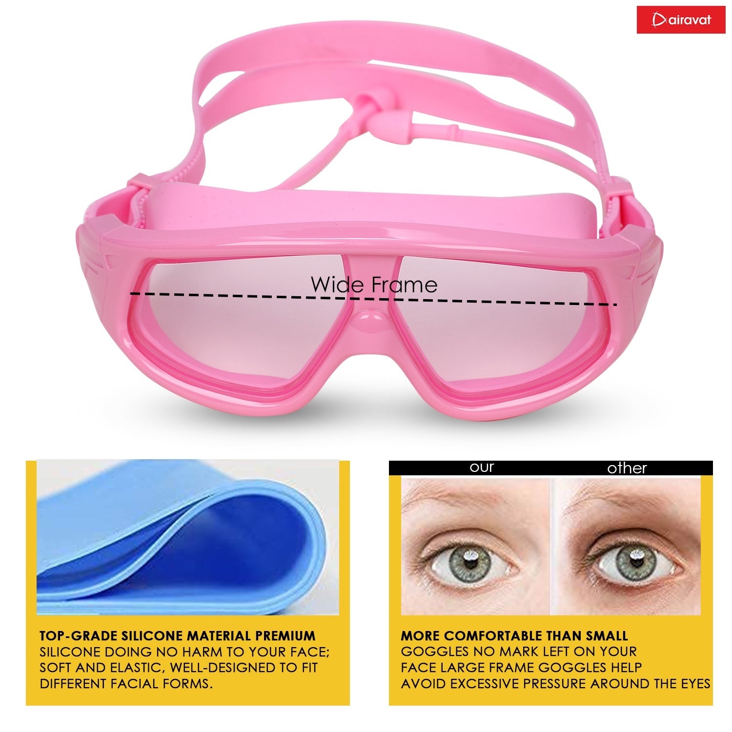 Airavat Otter 1012 Junior Swimming Goggles