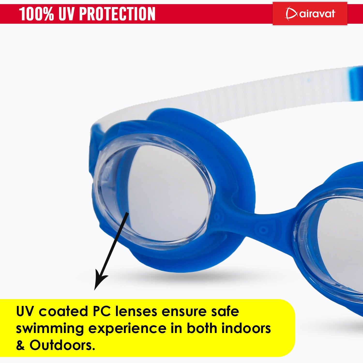 Airavat Focus Junior 1014 Swimming Goggles