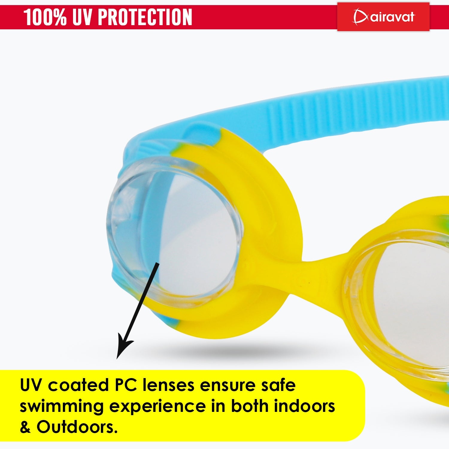 Airavat Focus Junior 1014 Swimming Goggles