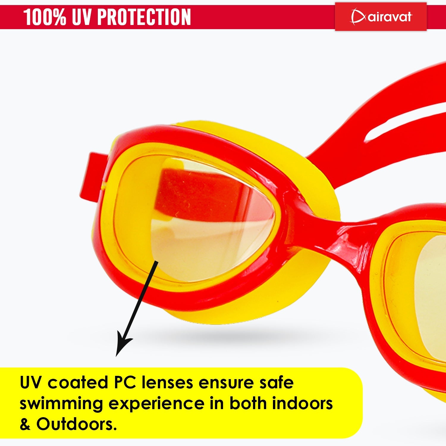 Airavat Orion 1022 Junior Swimming Goggles