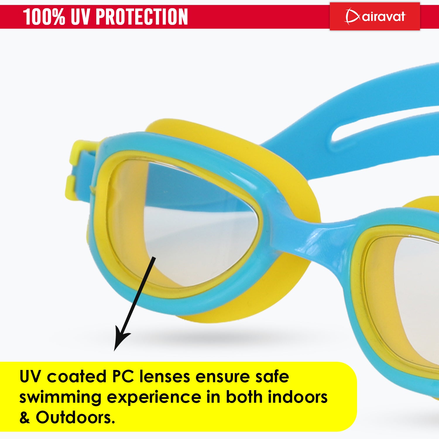 Airavat Orion 1022 Junior Swimming Goggles