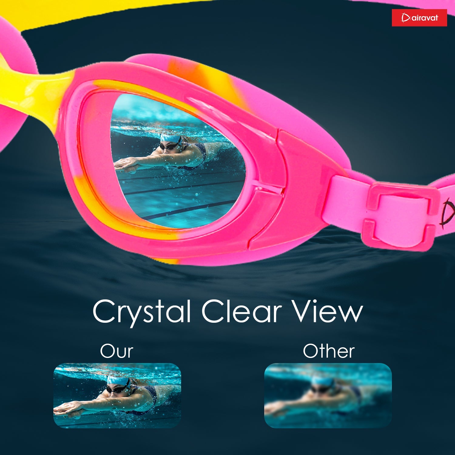 Airavat Orion 1022 Junior Swimming Goggles
