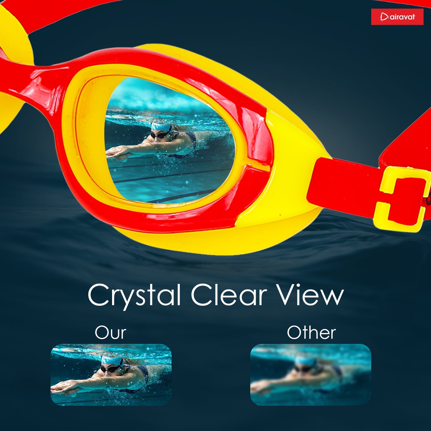 Airavat Orion 1022 Junior Swimming Goggles