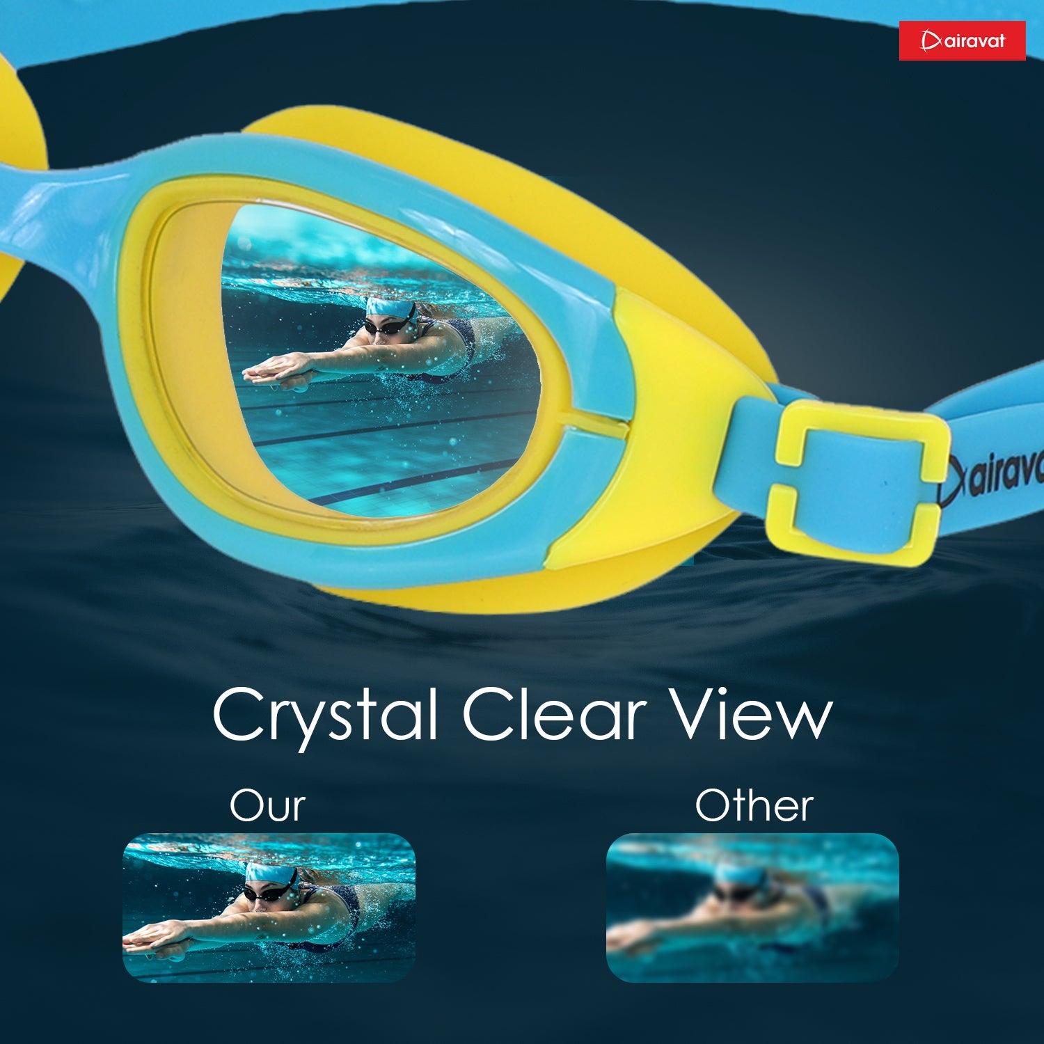 Airavat Orion 1022 Junior Swimming Goggles