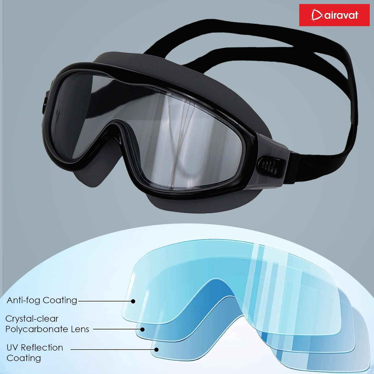 Airavat Macho Junior 1012 Swimming Goggles