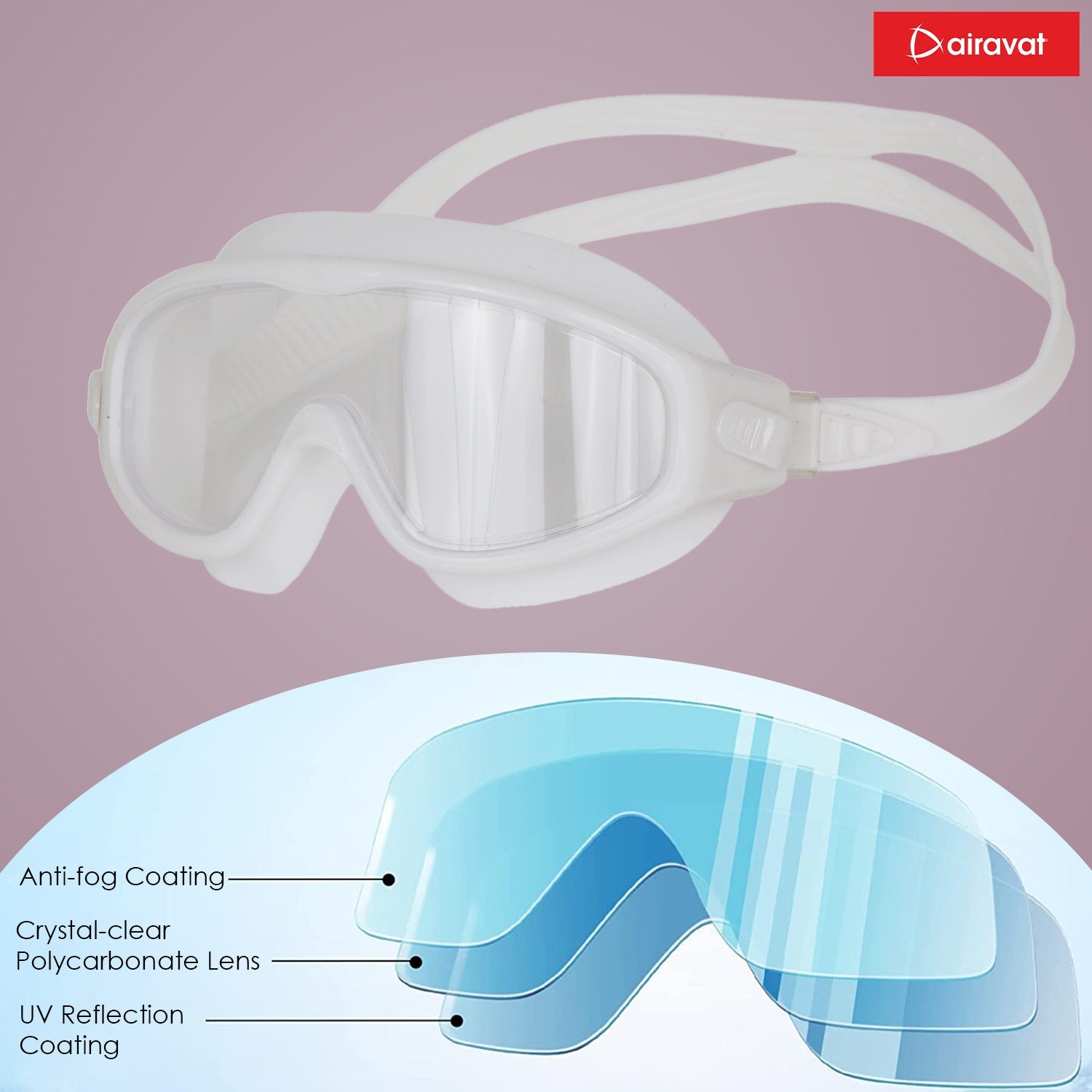 Airavat Macho Junior 1012 Swimming Goggles