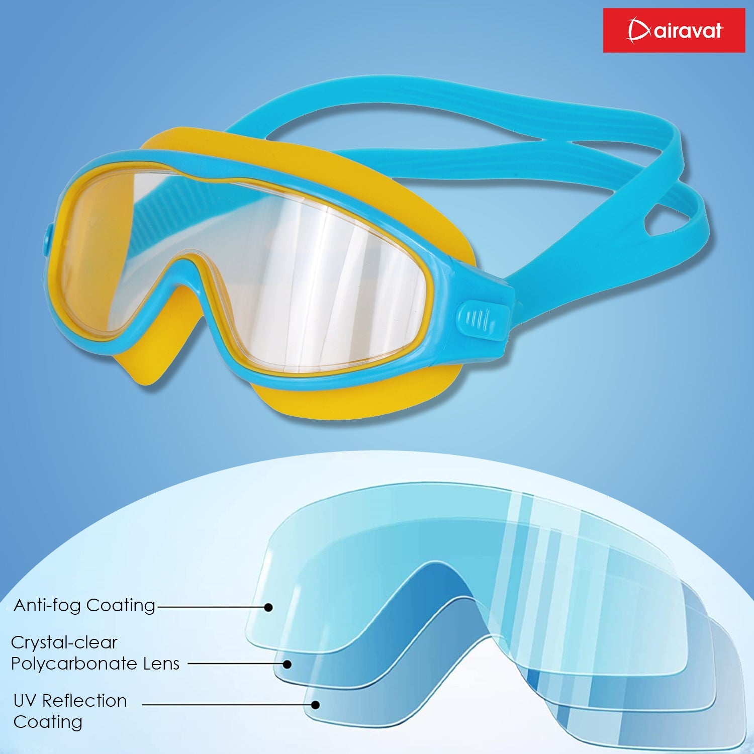 Airavat Macho Junior 1012 Swimming Goggles