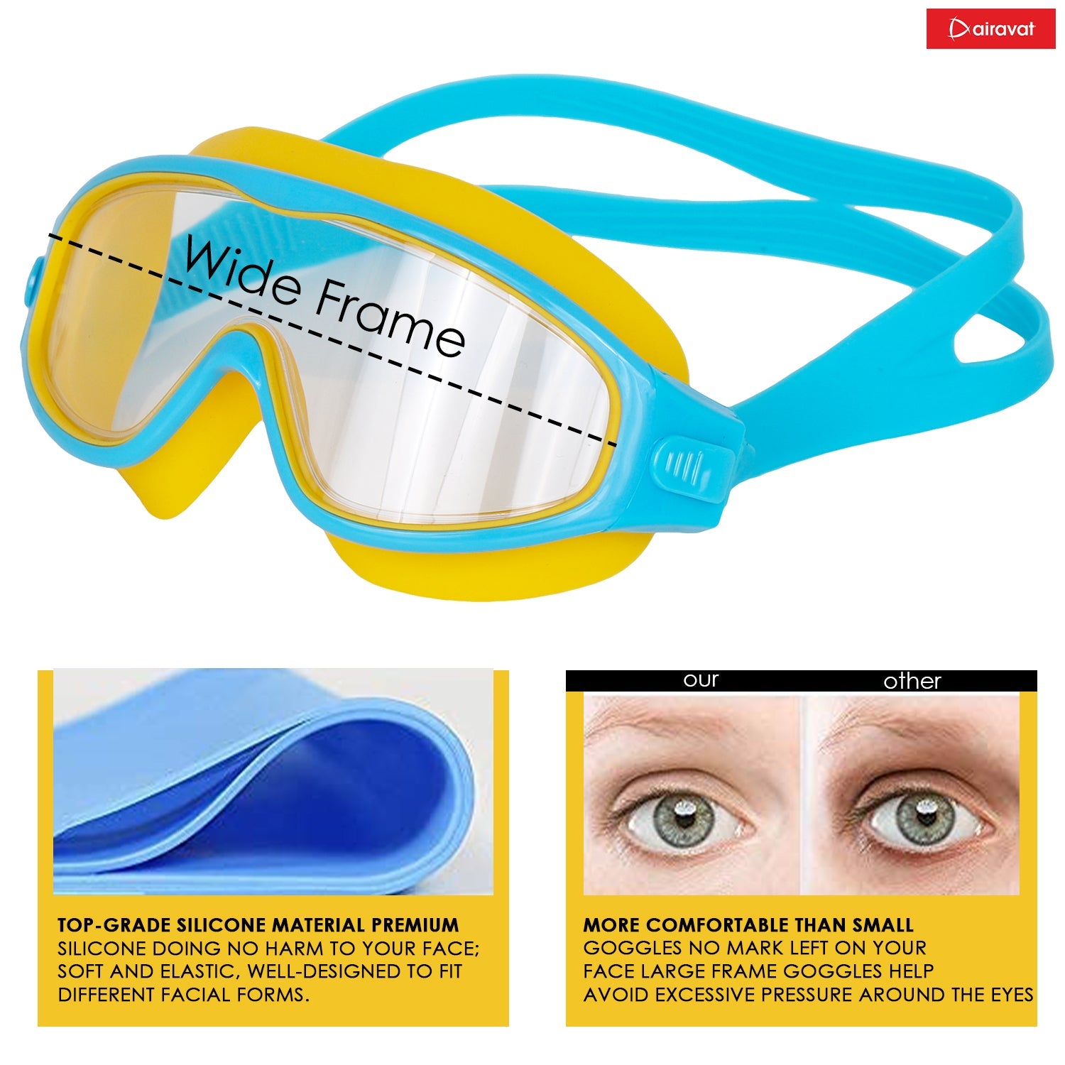 Airavat Macho Junior 1012 Swimming Goggles