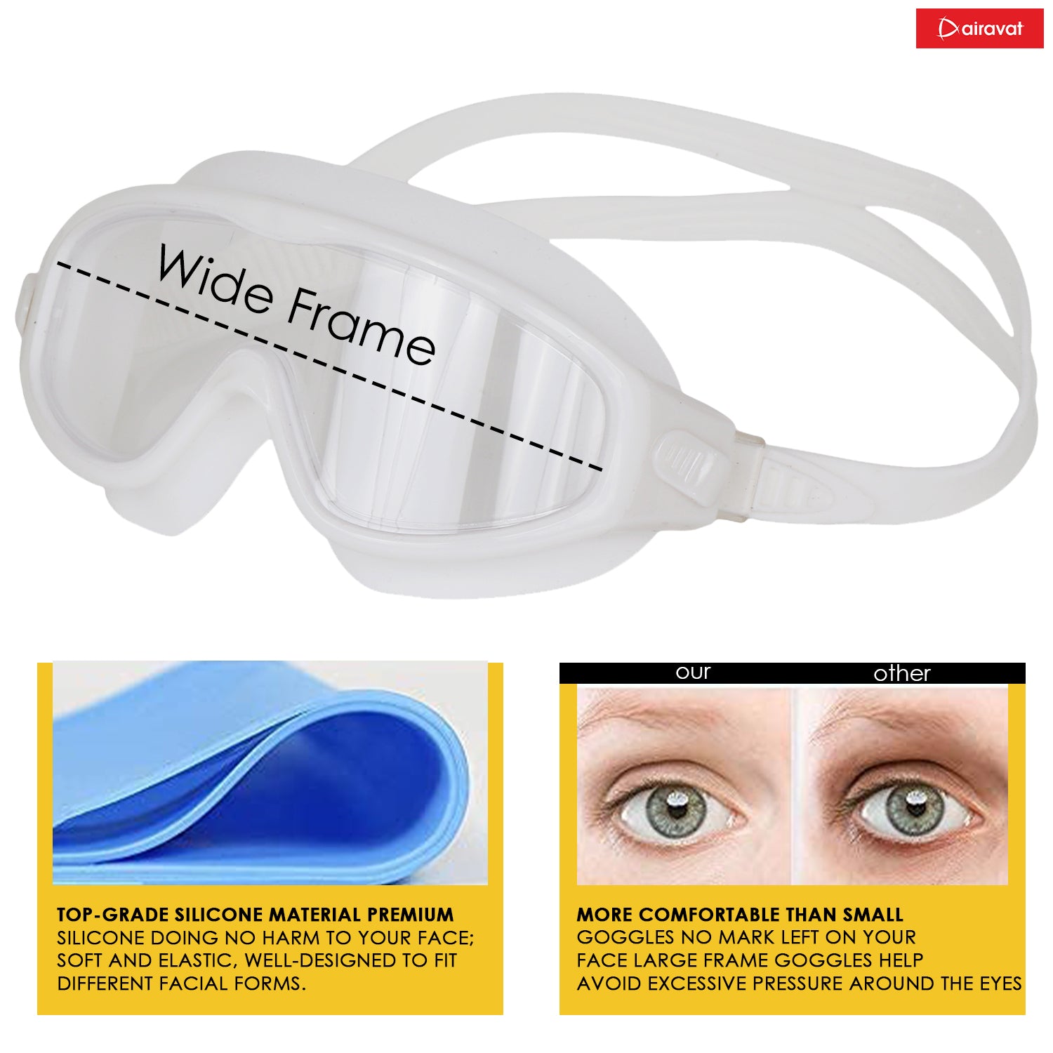 Airavat Macho Junior 1012 Swimming Goggles