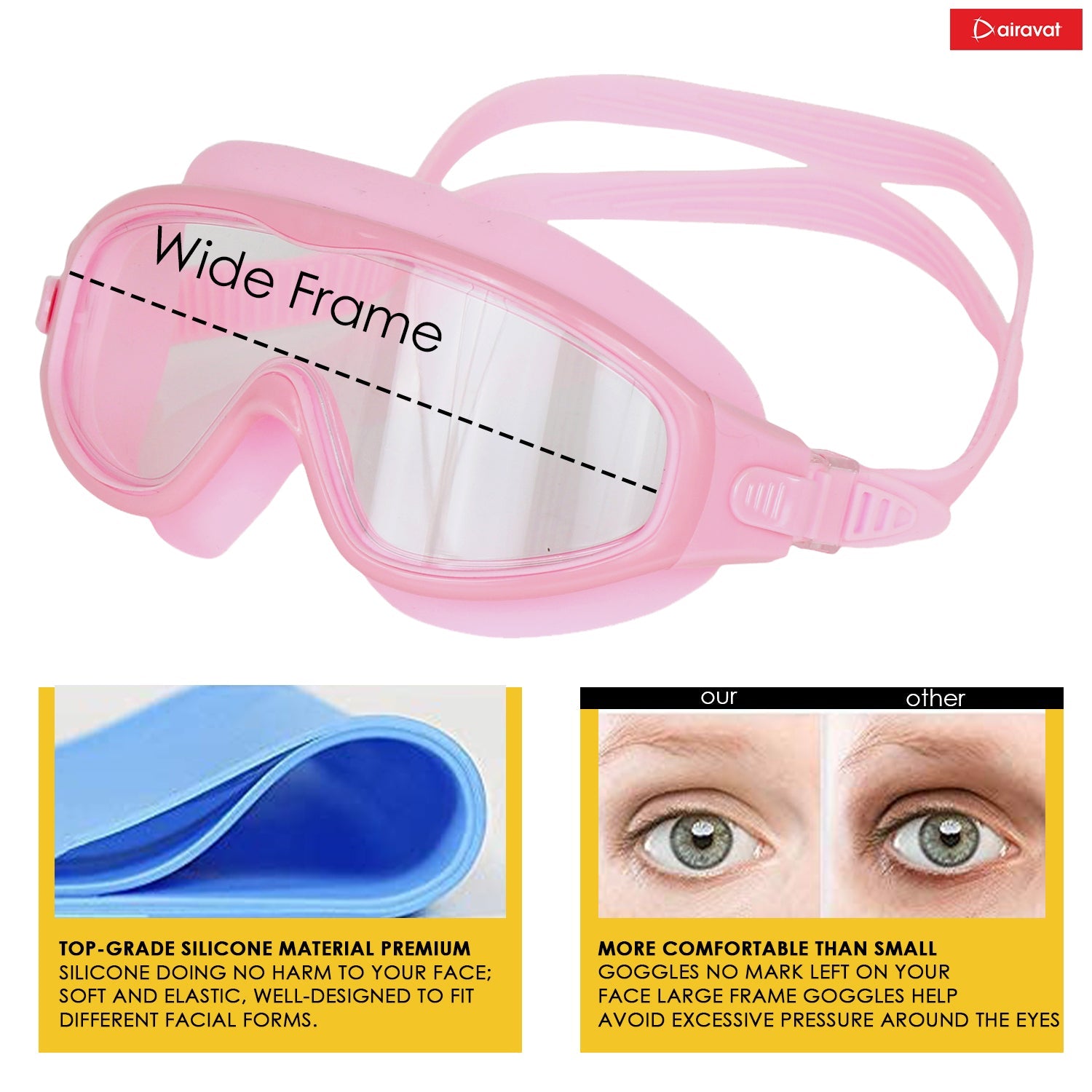 Airavat Macho Junior 1012 Swimming Goggles