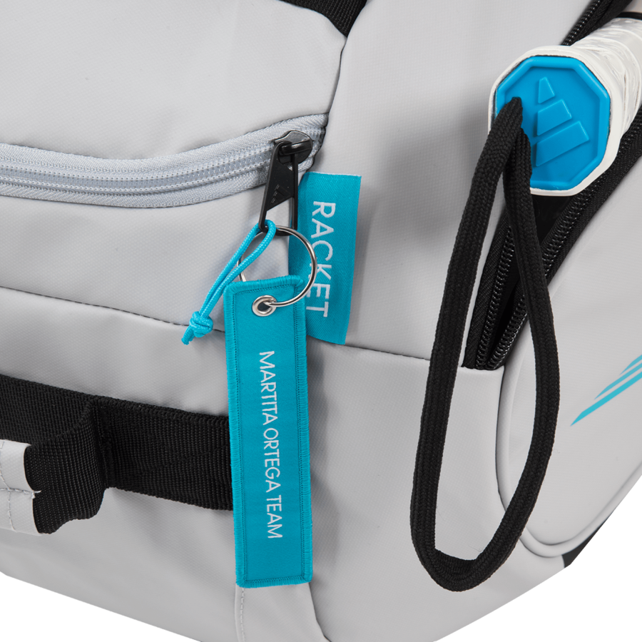Adidas Racket Bag Protour OffWhite 3.4- Martita Ortega - View 3