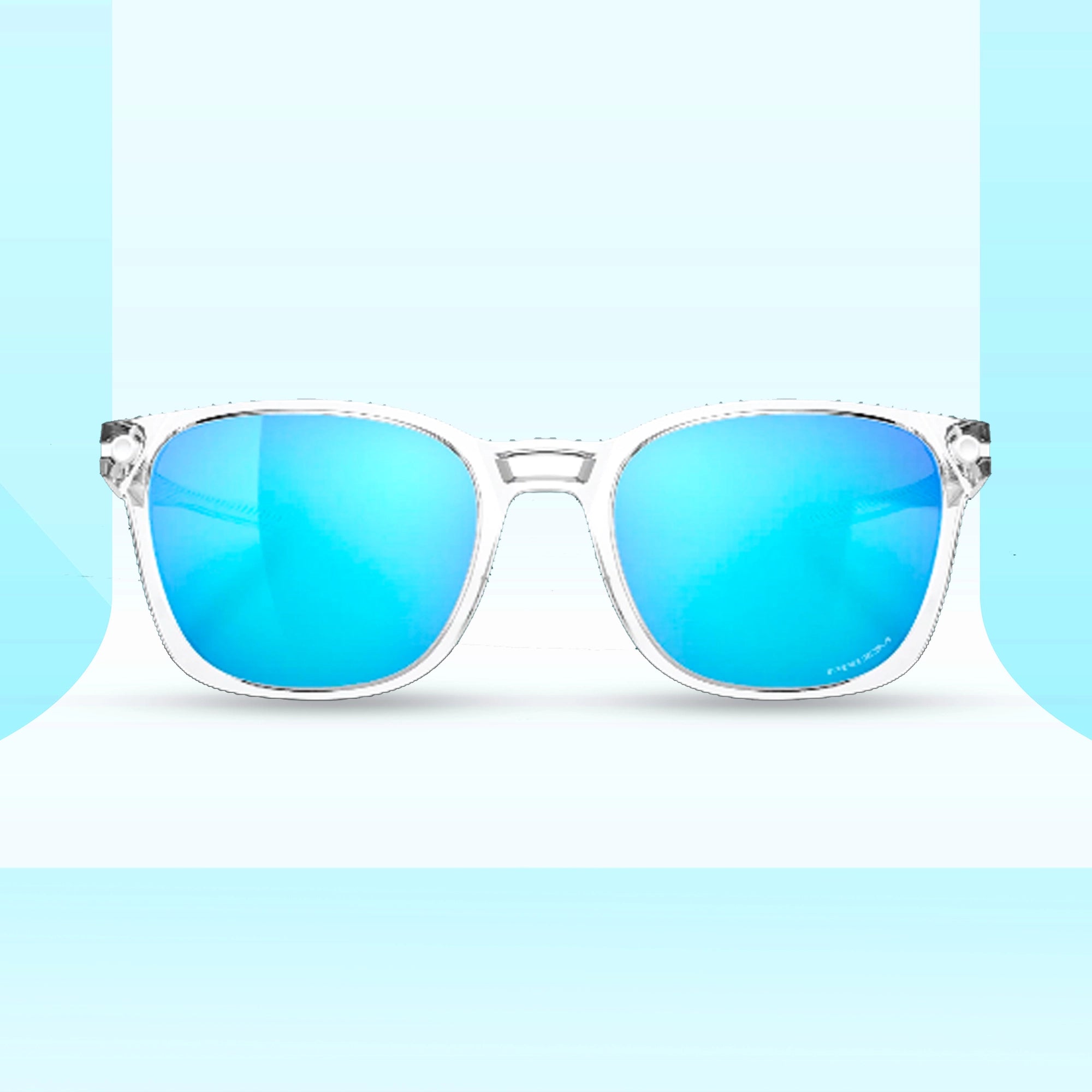 Oakley Ojector Matte Clear Prizm sapphire Sunglass